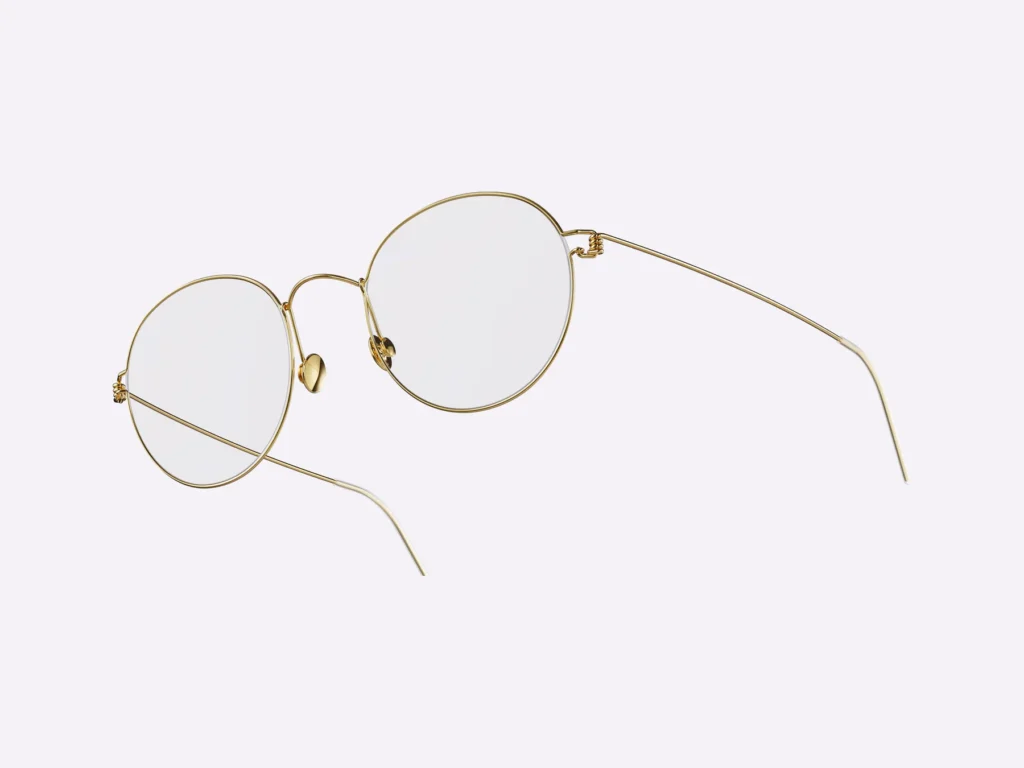 Lindberg Morten, rond titanium montuur