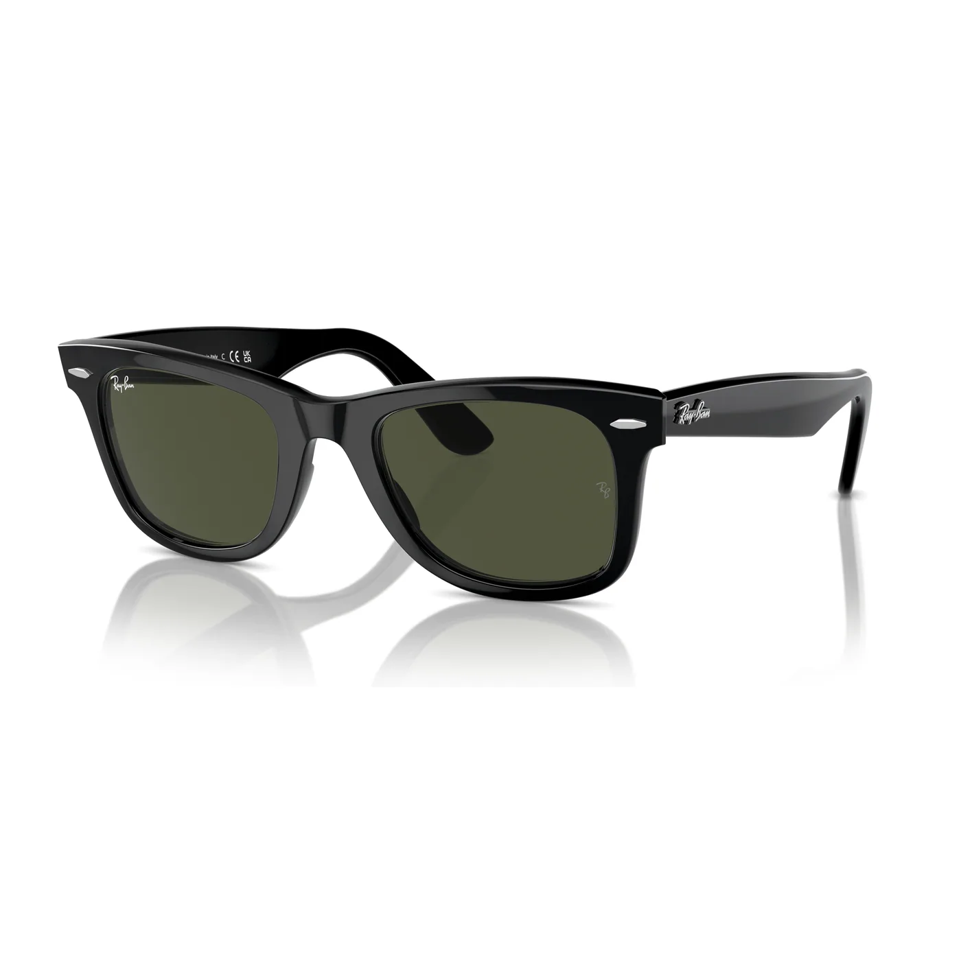 Ray-Ban Original Wayfarer RB2140 901, driekwart-aanzicht